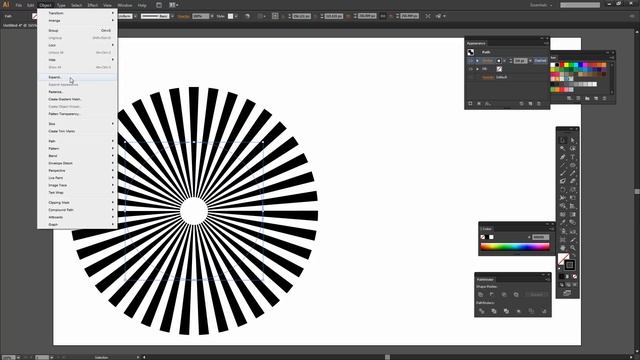 Illustrator: Make a Vector Sunburst Quickly and Easily смотреть онлайн
