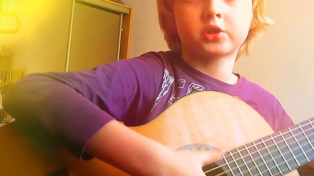 Jingle Bells (Бубенцы) на гитаре смотреть онлайн