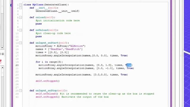 Python Programming Your NAO Robot Tutorial Video 5 смотреть онлайн