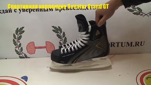 Обзор хоккейных коньков Спортивная коллекция Senator Grand GT / Review ice skates смотреть онлайн