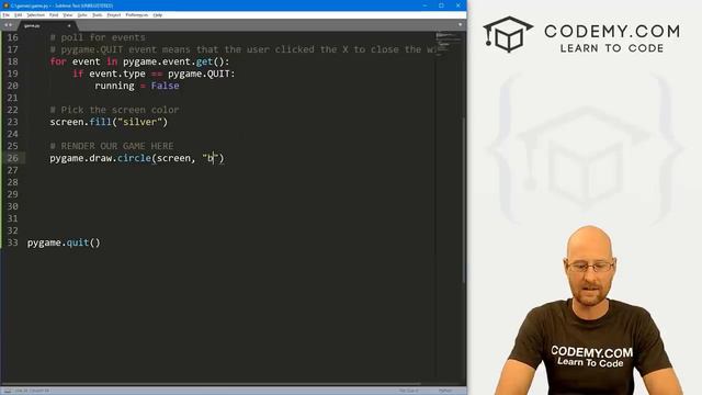 1. Make Games with Python and PyGame - PyGame Thursdays 1 смотреть онлайн