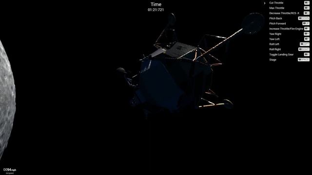 Flying Lunar Lander On The MOON In BeamNG Drive! Amazing Apollo 11 Mod - BeamNG Drive Mods смотреть онлайн