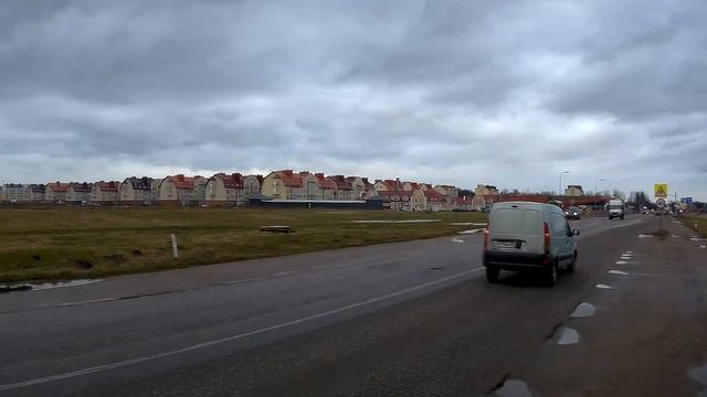 Автомобильный трафик Гурьевск-Калининград 10 февраля 2020 смотреть онлайн