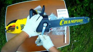 Пила цепная электрическая CHAMPION 422 18