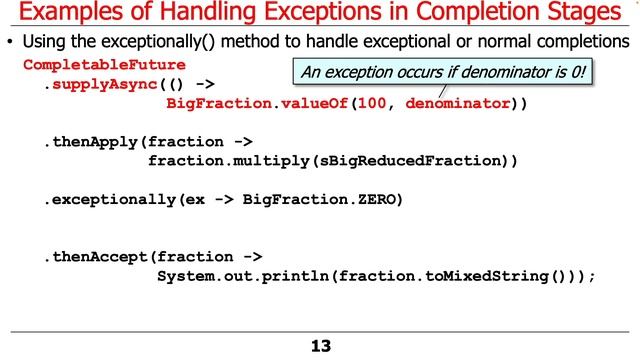Advanced Java CompletableFuture Features: Handling Runtime Exceptions (Part 2) смотреть онлайн