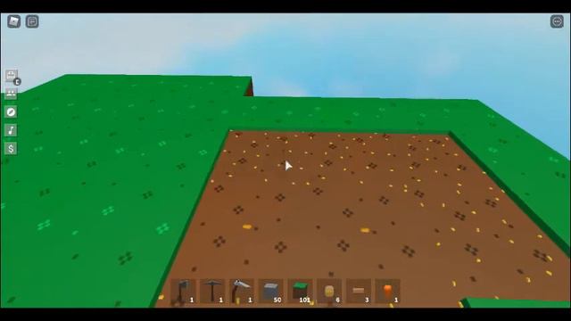 начинаю строить дом в Sky Block РОБЛОКС!!! смотреть онлайн