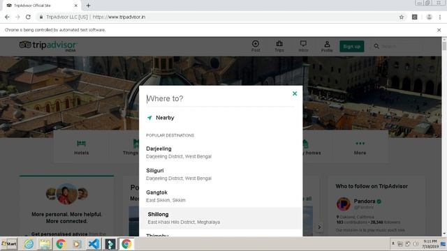 TRIPADVISOR SCRAPPING USING SELENIUM BS4 & PANDAS part-1 смотреть онлайн