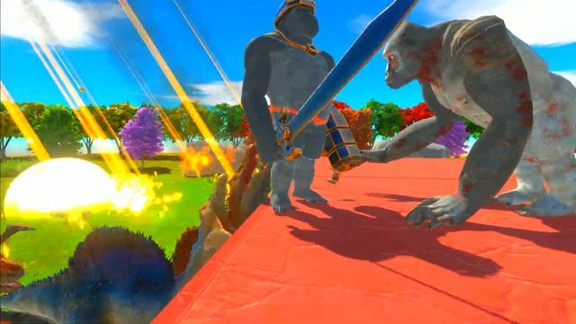 CLUMSY GORO KNOCKOUT UNITS INTO DINOS & METEOR RAIN - ARBS смотреть онлайн