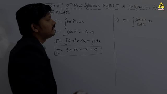 Indefinite Integration Part 2 Ex.3.1 Easy Tricks 12th New Syllabus 2020-21 Maharashtra | Dinesh Sir смотреть онлайн