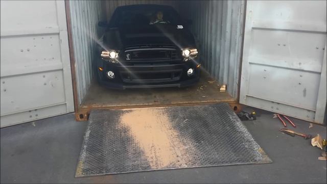 Shelby GT500 2014 just arrived to Prague Europe смотреть онлайн