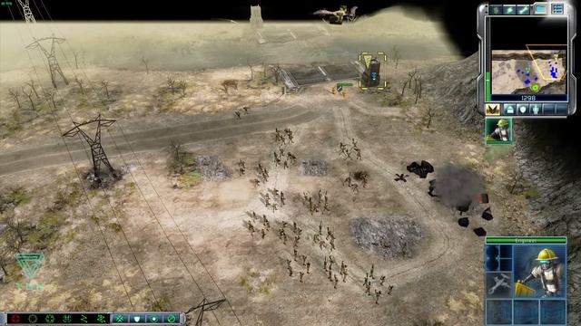 CnC 3 Tiberium Wars GDI Campaign Level 1 (Hard) HD (Commentary) смотреть онлайн