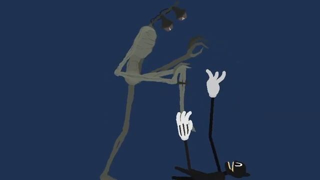 Siren head vs Cartoon cat "Killer Fight'' | Stick nodes Animation- Second half (2/2) смотреть онлайн