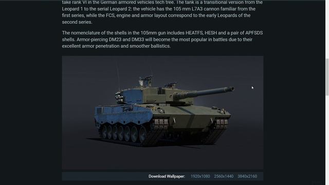 Event Vehicle: Leopard 2AV (PT-19/T19-AV) | Summer Quest | War Thunder смотреть онлайн