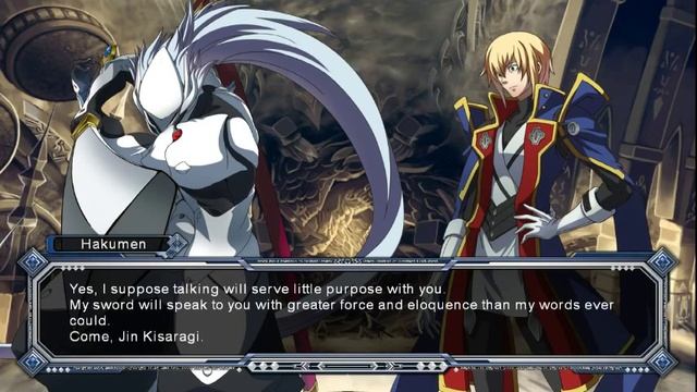 Blazblue: Continuum Shift (Hakumen Stories - Canon Ending) смотреть онлайн