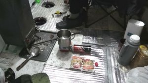 Рыбалка с ночевкой на комсомолке, Совхакасия, 16.12.20.  Ловим леща, сорогу (плотву) и настроение..