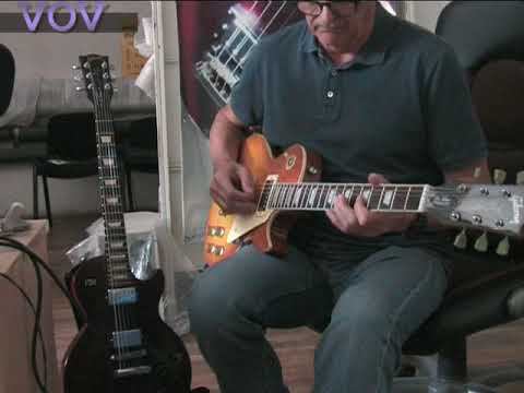 Сравнение гитар - оригинальной гитары Gibson Les Paul с репликой Gibson Les Paul series VOV смотреть онлайн