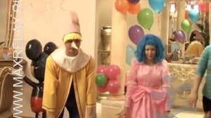 Аниматоры Буратино и Мальвина