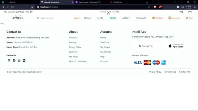#React - BUILD and Deploy a Modern REACT.Js Ecommerce Application | Responsive Home Page (PART 01) смотреть онлайн