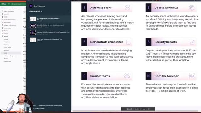 GitLab Live Webinar - How to Automate More Quality Time Into Your Days with DevSecOps! смотреть онлайн