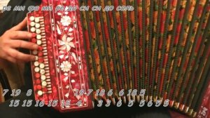 Et si tu n'existais pas(Если б не было тебя) видеоразбор на гармони.