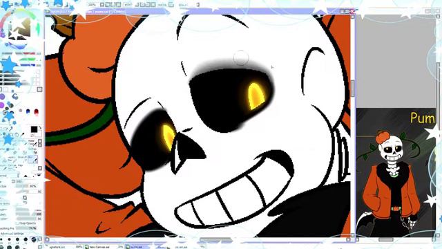 Speed Paint - Pumpkin Sans смотреть онлайн