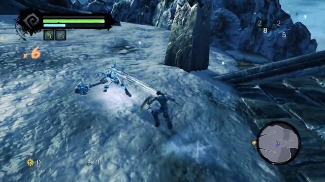 Darksiders2 Max graphics In HD Radeon 6670 1G DDR3 128bits смотреть онлайн