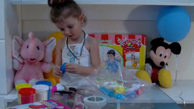 Unboxing cupcake workshop play doh / Мисс Лера распаковывает наборчик для кексов смотреть онлайн
