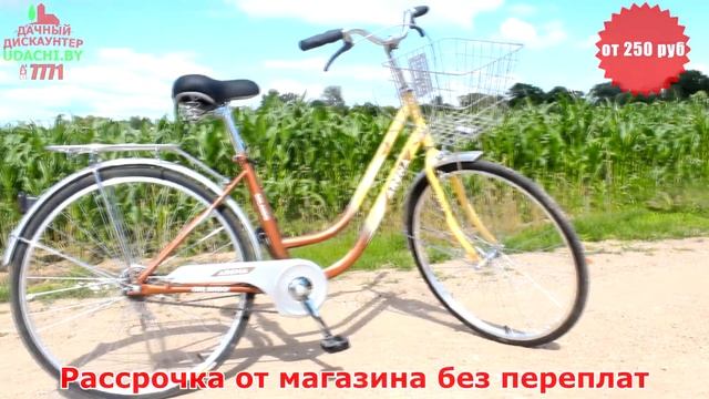 Дамские велосипеды в Дачном Дискаунтере! смотреть онлайн