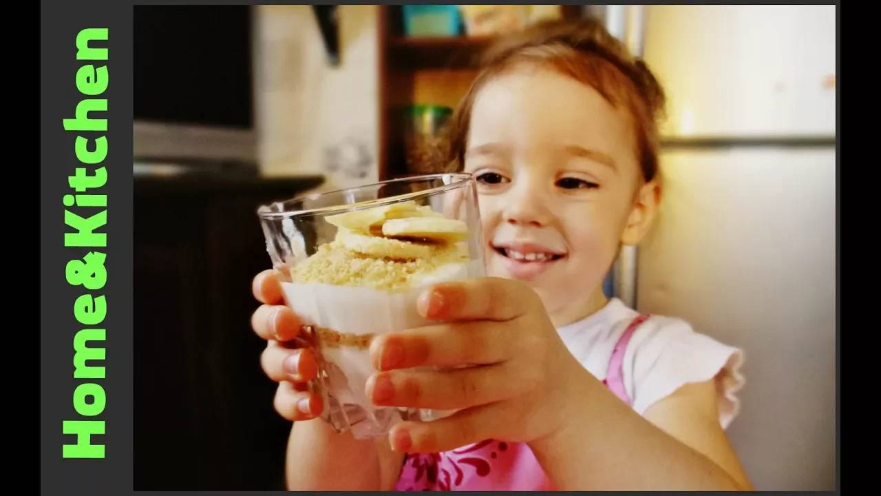 ЭТОТ ДЕСЕРТ РЕБЕНОК ПРИГОТОВИТ САМ!_ БЫСТРЫЙ_ДЕСЕРТ_Детская Кухня_