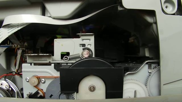 Inside Of HP Photosmart C4343/ Как работает HP Photosmart C4343 изнутри