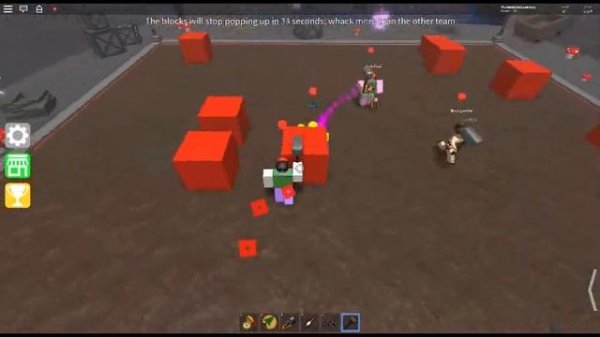 ROBLOX / Epic Minigames / Minigames / Whack-a-Block (Cave)