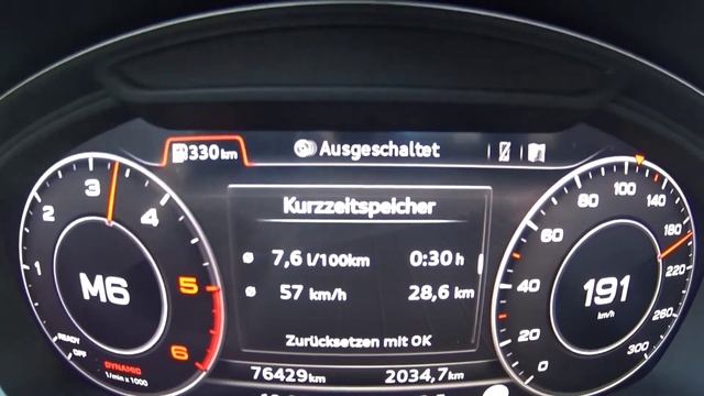 Audi A4 Quattro 3.0tdi Stage 1    100-200 12sec