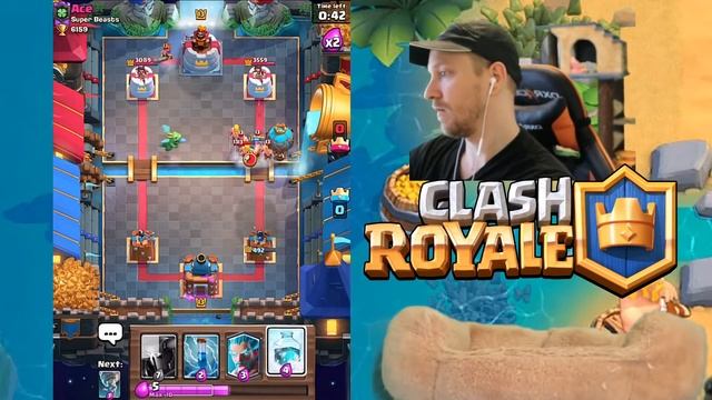 HE 100% CRACKED HIS SCREEN! - Clash Royale смотреть онлайн