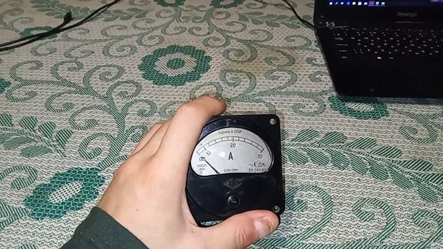 Амперметр Э8021 электромагнитной системы. Что внутри. смотреть онлайн