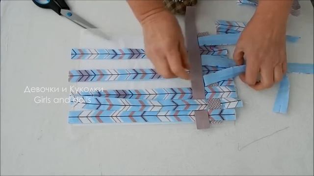 Необычный способ сшивания полос. Косметичка или сумка. Pechwork for beginners смотреть онлайн