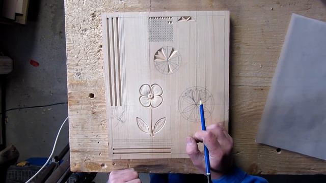 Як перенести малюнок з заготовки на папір, старий не хитрий спосіб. смотреть онлайн