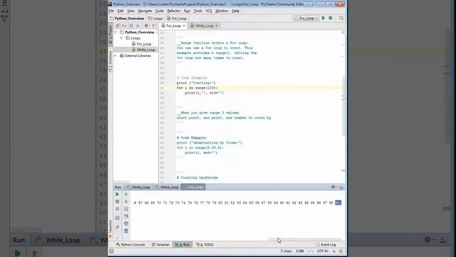 Python Programming - For Loop and Range смотреть онлайн