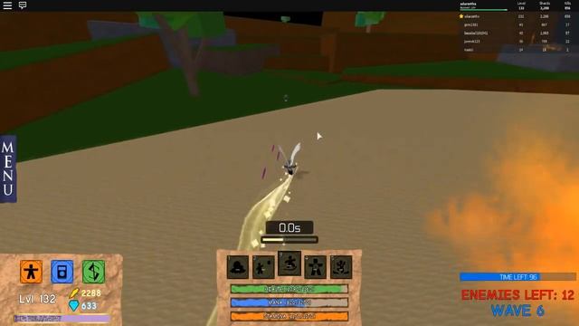 Angel Element In Zombie Survival Mode | Roblox Elemental Battlegrounds смотреть онлайн