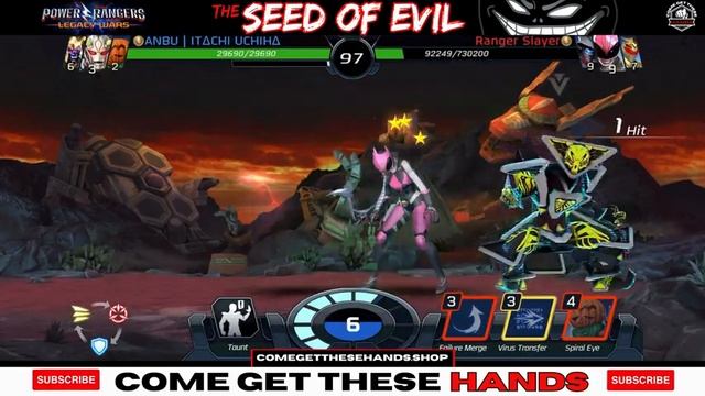 The Seed Of Evil | Solo Raid Full Gameplay Pt. 1 | Power Rangers Legacy Wars | November 2023 смотреть онлайн