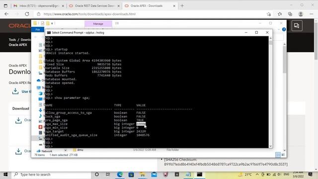 How to Install Oracle APEX 21.2 | DB 18c [Pluggable] | Executive | Windows 10 смотреть онлайн