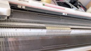 Рюши на вязальной машине 2 способа