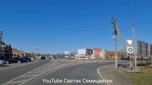 Дорога с Чопа на Ужгород. Путешествие. Весна 2021 года смотреть онлайн