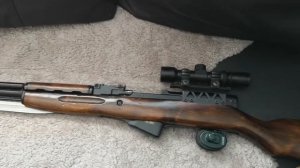 Крепление прицела к СКС от Choate Tools