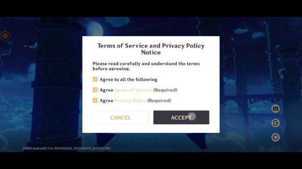 Tutorial Cara Daftar Cloud game One Tap - Gameplay Genshin impact Android