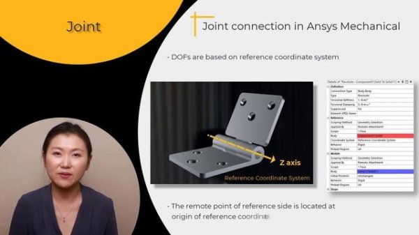 Creating Kinematic Constraints Between Parts Using Ansys Mechanical — Lesson 5