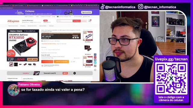 ? URGENTEEE!! NOVA RTX 3050 POR APENAS R$ 1400 REAIS! CORREEEEEE!! смотреть онлайн