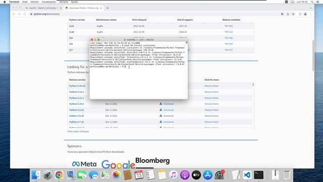 Instalación de ManimCE en Mac OS смотреть онлайн