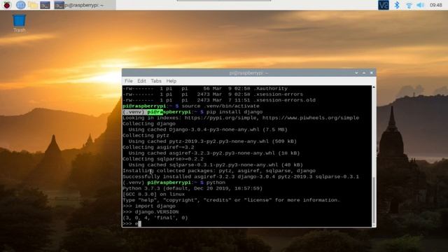 Django Web App Development on the Raspberry Pi смотреть онлайн