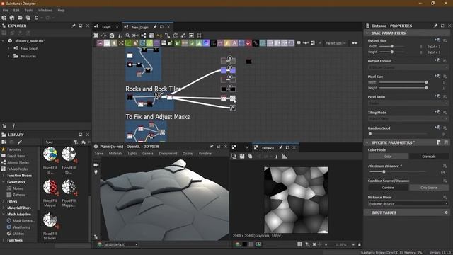 Distance Node | Lesson 15 | Chapter 2 | Substance Designer 2021 Essential Series смотреть онлайн
