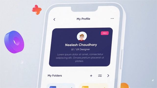 Mobile App UI Design Template | UI KIT 2022 смотреть онлайн